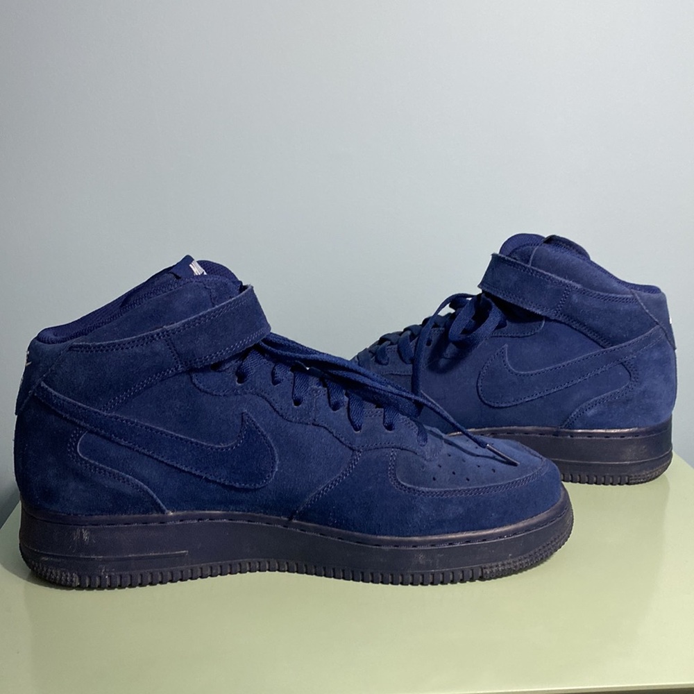 Nike / Air Force 1 Mid / Blue / 11 - Picture 8 of 12